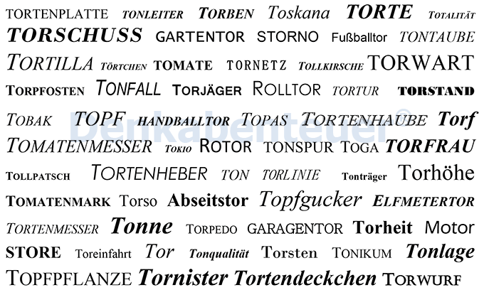 Konzentration: Tor gesucht